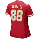 Zennovawear Tony Gonzalez Kansas City Chiefs Women's Game Retired Player Jersey - Red