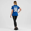 Zennovawear Tony Siragusa Indianapolis Colts Women's Game Retired Player Jersey - Royal
