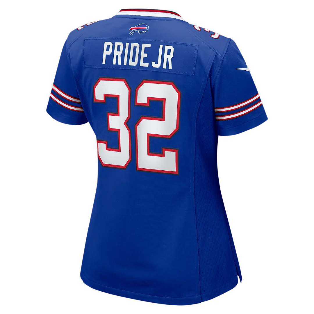 Zennovawear Toriano Pride Jr. Buffalo Bills Women's Team Game Jersey - Royal