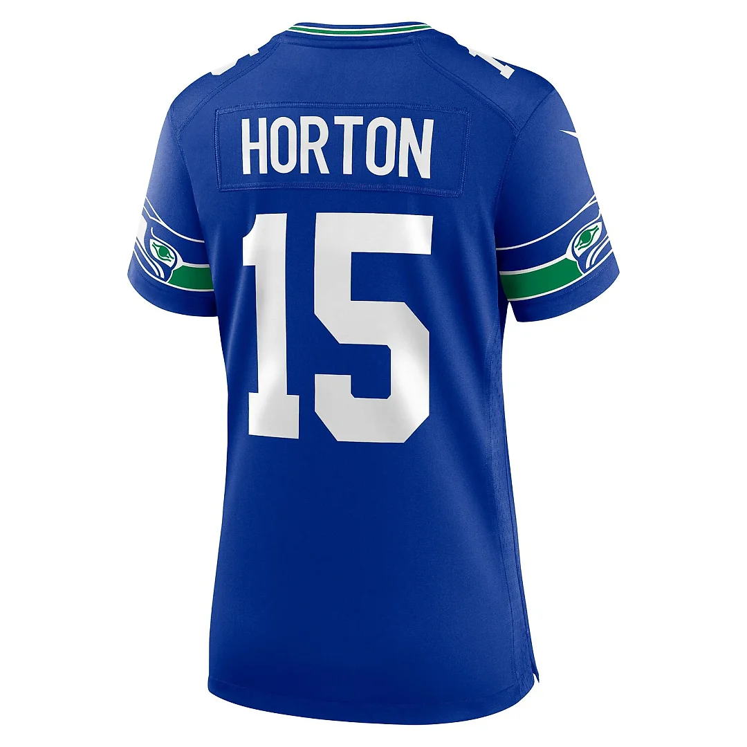 Zennovawear Tory Horton Seattle Seahawks Women's Alternate Game Jersey - Royal