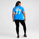 Zennovawear Travis Burke Los Angeles Chargers Women's Team Game Jersey - Powder Blue