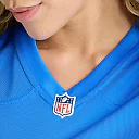 Zennovawear Travis Burke Los Angeles Chargers Women's Team Game Jersey - Powder Blue