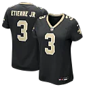 Zennovawear Travis Etienne Jr New Orleans Saints Women's Team Game Jersey - Black
