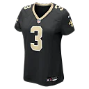 Zennovawear Travis Etienne Jr New Orleans Saints Women's Team Game Jersey - Black