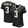 Zennovawear Travis Etienne Jr New Orleans Saints Women's Team Game Jersey - Black