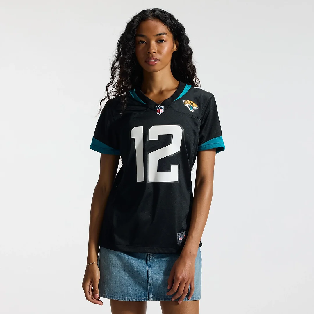 Zennovawear Travis Hunter Jacksonville Jaguars Women's Alternate Game Jersey - Black