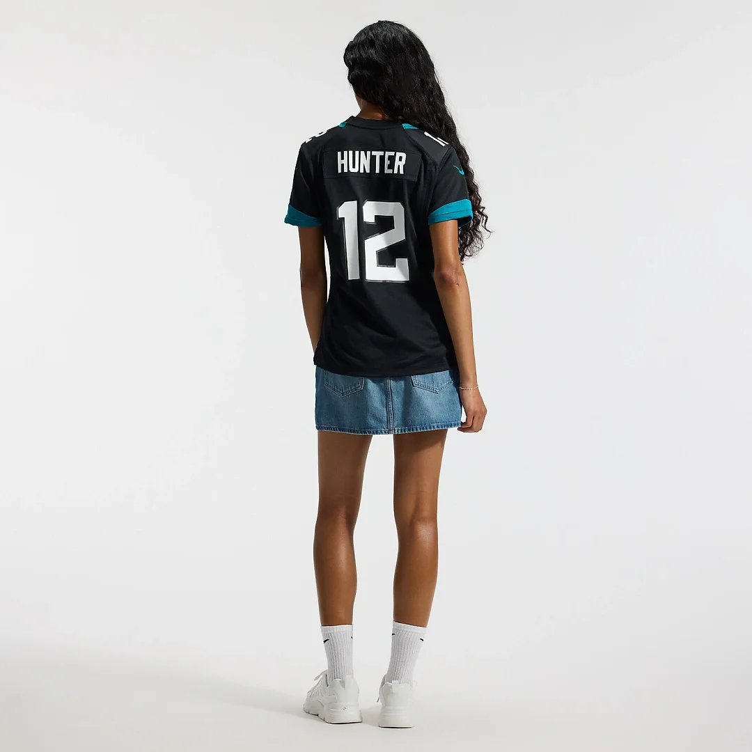 Zennovawear Travis Hunter Jacksonville Jaguars Women's Alternate Game Jersey - Black