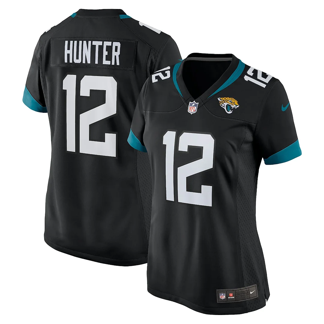 Zennovawear Travis Hunter Jacksonville Jaguars Women's Alternate Game Jersey - Black