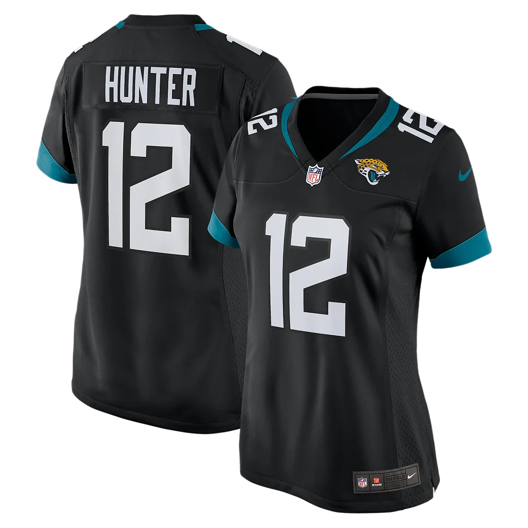 Zennovawear Travis Hunter Jacksonville Jaguars Women's Alternate Game Jersey - Black