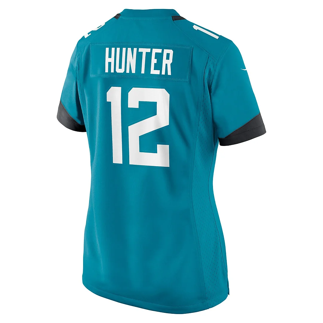 Zennovawear Travis Hunter Jacksonville Jaguars Women's Team Game Jersey - Teal