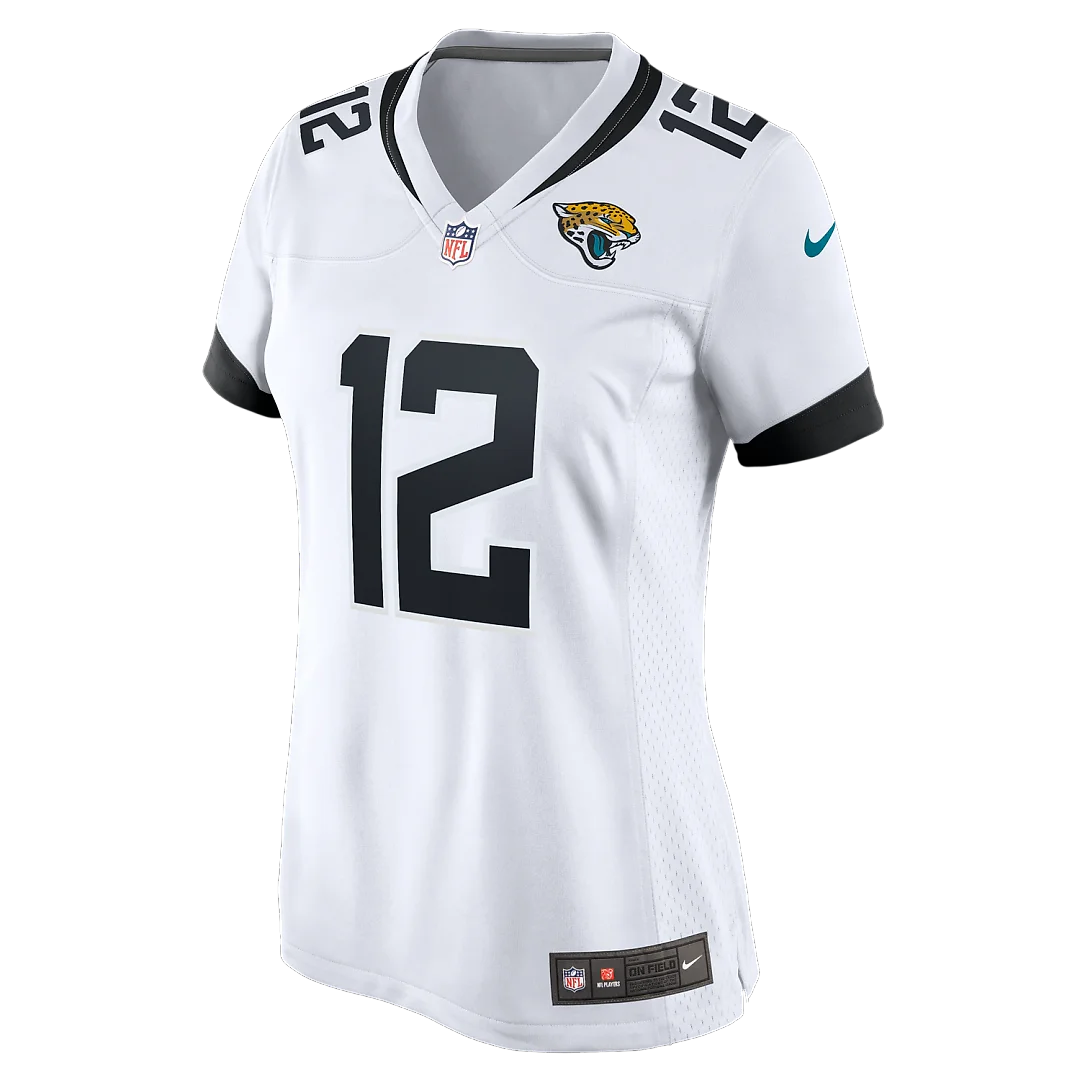 Zennovawear Travis Hunter Jacksonville Jaguars Women's Game Jersey - White