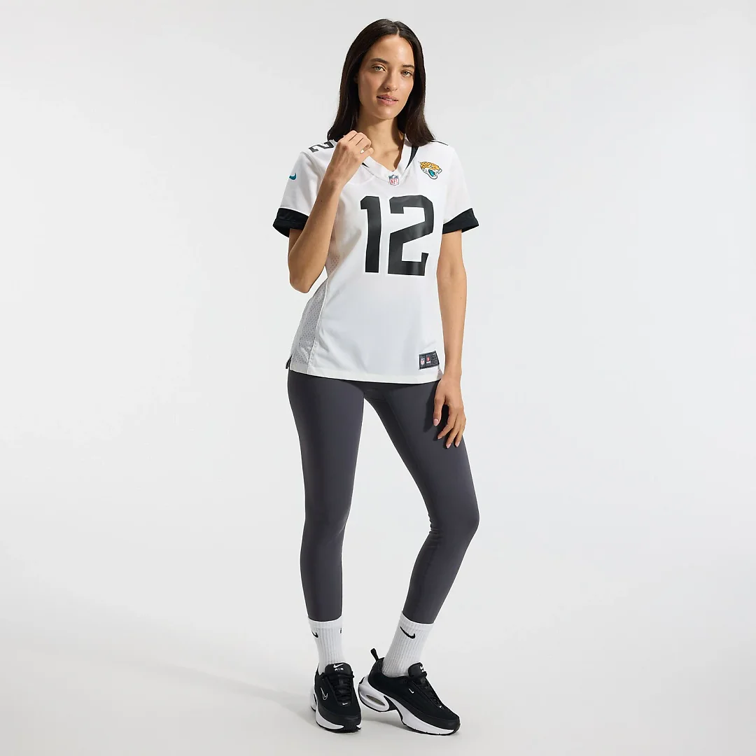 Zennovawear Travis Hunter Jacksonville Jaguars Women's Game Jersey - White