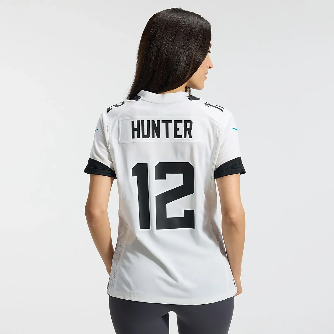 Zennovawear Travis Hunter Jacksonville Jaguars Women's Game Jersey - White