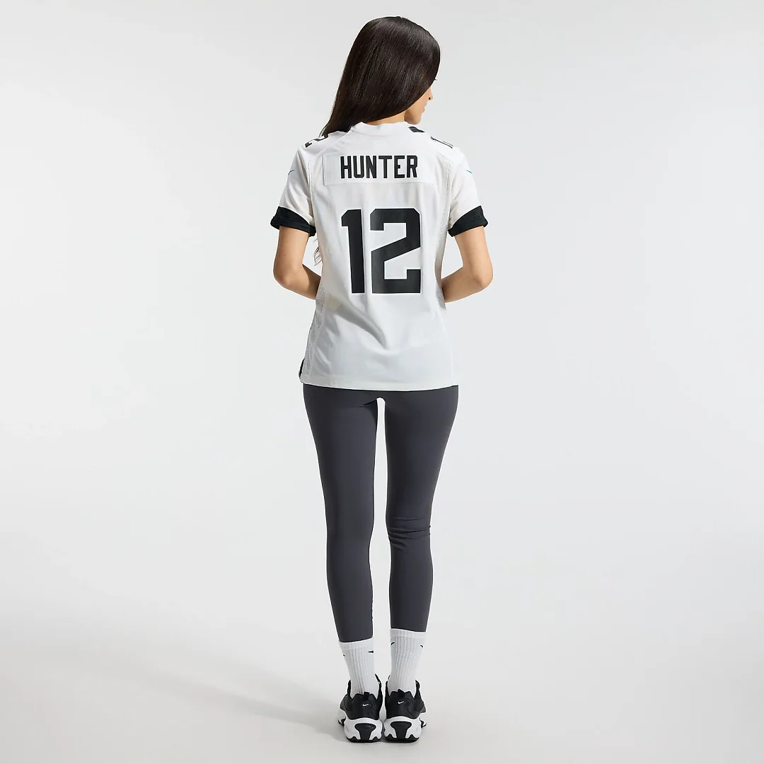 Zennovawear Travis Hunter Jacksonville Jaguars Women's Game Jersey - White