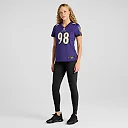 Zennovawear Travis Jones Baltimore Ravens Women's Player Game Jersey - Purple
