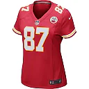 Zennovawear Travis Kelce Kansas City Chiefs Women's Game Jersey - Red