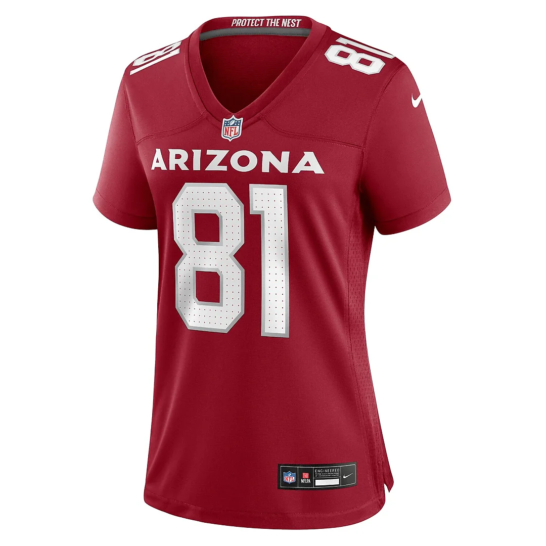 Zennovawear Travis Vokolek Arizona Cardinals Women's Game Jersey - Cardinal