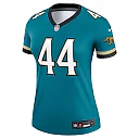 Zennovawear Travon Walker Jacksonville Jaguars Women's Alternate Legend Player Performance Top - Prowler Throwback Teal