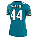 Zennovawear Travon Walker Jacksonville Jaguars Women's Alternate Legend Player Performance Top - Prowler Throwback Teal