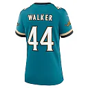 Zennovawear Travon Walker Jacksonville Jaguars Women's Prowler Throwback Game Jersey - Teal
