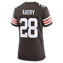 Zennovawear Tre Avery Cleveland Browns Women's Team Game Jersey - Brown