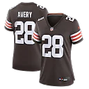 Zennovawear Tre Avery Cleveland Browns Women's Team Game Jersey - Brown