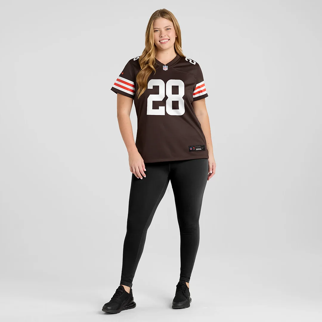 Zennovawear Tre Avery Cleveland Browns Women's Team Game Jersey - Brown