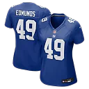 Zennovawear Tremaine Edmunds New York Giants Women's Team Game Jersey - Royal