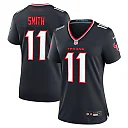 Zennovawear Tremon Smith Houston Texans Women's Team Game Jersey - Navy