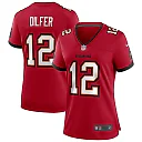 Zennovawear Trent Dilfer Tampa Bay Buccaneers Women's Game Retired Player Jersey - Red