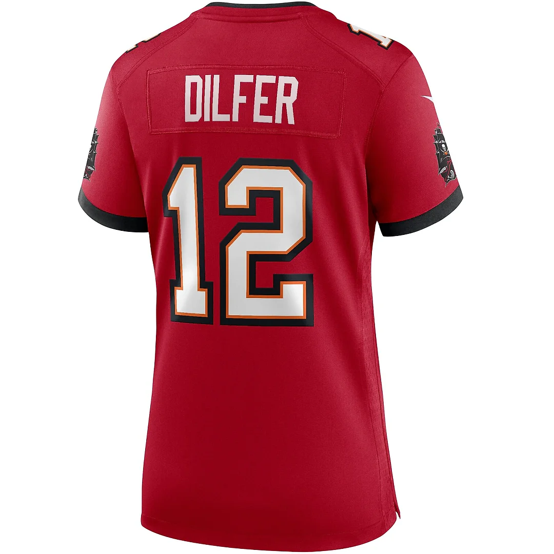 Zennovawear Trent Dilfer Tampa Bay Buccaneers Women's Game Retired Player Jersey - Red