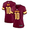 Zennovawear Tress Way Washington Commanders Women's Team Game Jersey - Burgundy