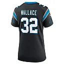 Zennovawear Trevin Wallace Carolina Panthers Women's Team Game Jersey - Black