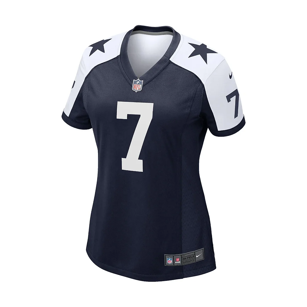 Zennovawear Trevon Diggs Dallas Cowboys Women's Alternate Game Jersey - Navy