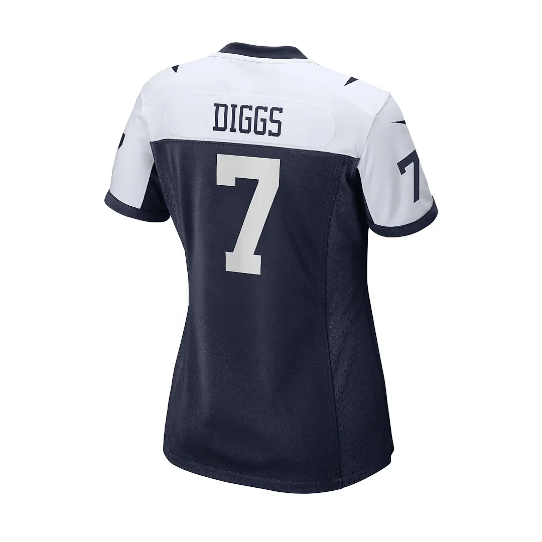 Zennovawear Trevon Diggs Dallas Cowboys Women's Alternate Game Jersey - Navy