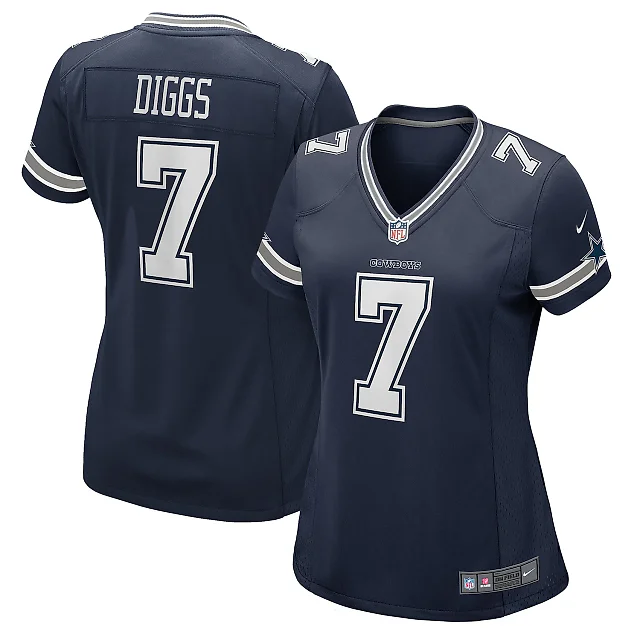 Zennovawear Trevon Diggs Dallas Cowboys Women's Game Jersey - Navy