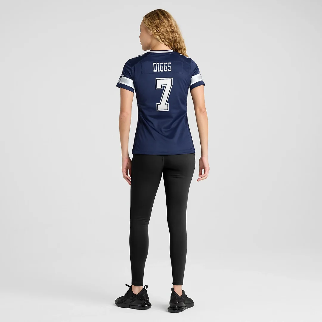 Zennovawear Trevon Diggs Dallas Cowboys Women's Game Jersey - Navy