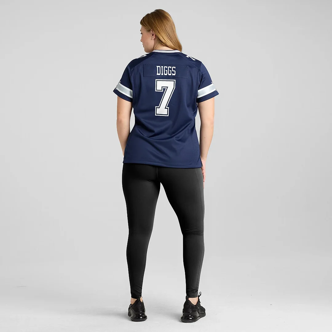 Zennovawear Trevon Diggs Dallas Cowboys Women's Game Jersey - Navy
