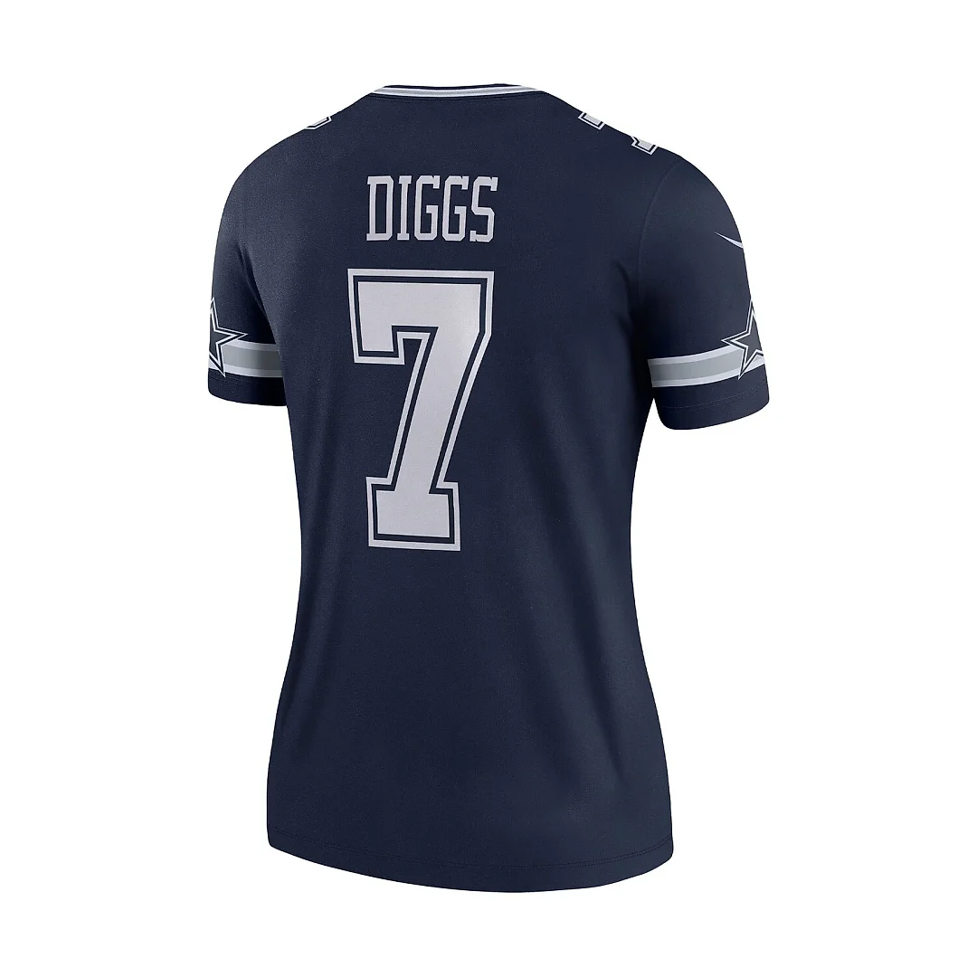 Zennovawear Trevon Diggs Dallas Cowboys Women's Legend Player Performance Top - Navy