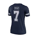 Zennovawear Trevon Diggs Dallas Cowboys Women's Legend Player Performance Top - Navy