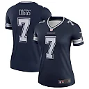Zennovawear Trevon Diggs Dallas Cowboys Women's Legend Player Performance Top - Navy