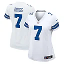 Zennovawear Trevon Diggs Dallas Cowboys Women's Game Jersey - White