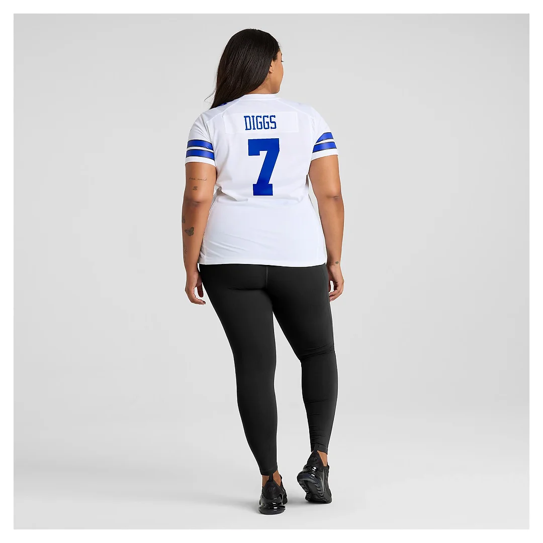 Zennovawear Trevon Diggs Dallas Cowboys Women's Game Jersey - White