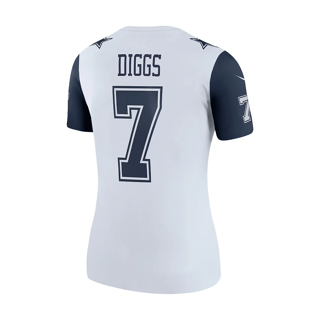 Zennovawear Trevon Diggs Dallas Cowboys Women's Legend Player Performance Top - White