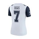 Zennovawear Trevon Diggs Dallas Cowboys Women's Legend Player Performance Top - White