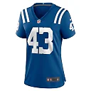 Zennovawear Trevor Denbow Indianapolis Colts Women's Game Player Jersey - Royal