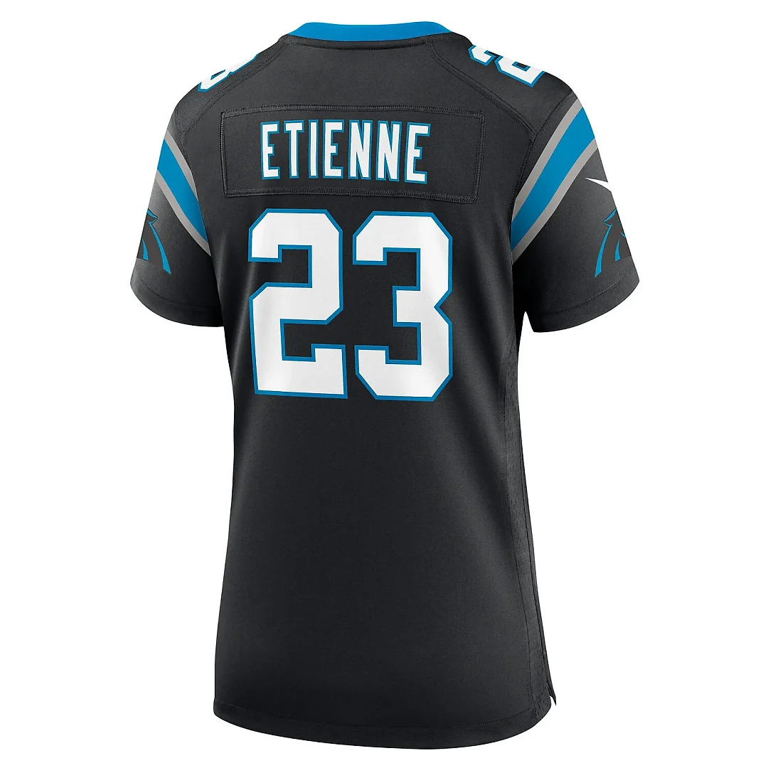 Zennovawear Trevor Etienne Carolina Panthers Women's Team Game Jersey - Black