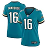 Zennovawear Trevor Lawrence Jacksonville Jaguars Women's Prowler Throwback Game Jersey - Teal