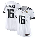 Zennovawear Trevor Lawrence Jacksonville Jaguars Women's Game Jersey - White