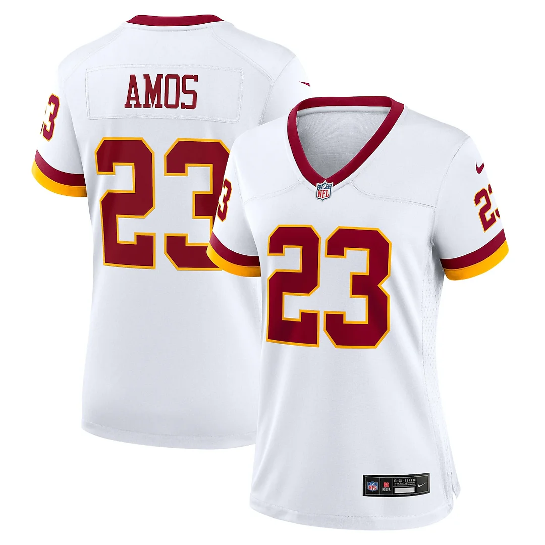 Zennovawear Trey Amos Washington Commanders Women's Game Super Bowl Era Jersey - White
